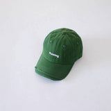 INS KIDS DISTRESSED BASEBALL CAP LETTER EMBROIDERY CWAH2889