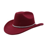 Western Ethnic Wool Fedora Hat New Arrival_Cwah04471