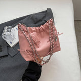 Women Bow Bucket Bag Shoulder Bag_Cwab1562