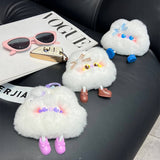 CUTE PLUSH CLOUD CAR KEYCHAIN BAG PENDANT_CWMM2585