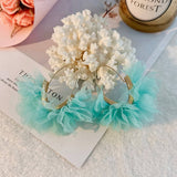 HANDMADE FABRIC FLOWER V SHAPE EAR CUFFS_CWMM6266