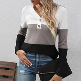 V-Neck Waffle Jersey With Matching Bottoms