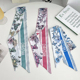 NEW HIGH END FLORAL BUTTERFLY FASHION HEADBAND_CWAHA4140
