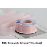 GIFT RIBBON TIED FLOWER PACKAGING MATERIALS_CWMM5786