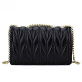 Fashion Diamond Pattern Embroidered Shoulder Bag_Cuab0170