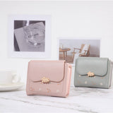 FLORAL TRI FOLD COIN PURSE_CWAB2336