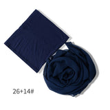 NEW STYLE PLEATED DRAWSTRING CHIFFON HEADSCARF_CWASC2434