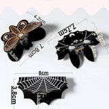 Halloween Bat Hair Clip Back Head Hair Clip