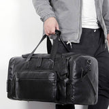 MENS PU LEATHER TRAVEL BAG EXTRA LARGE SIZE_CWAB5177