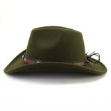 Turquoise Trim Western Cowboy Hat For Women_Cwah0688