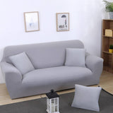 MODERN KNIT SOFA COVER STRETCH FIT SOLID COLOR_CWMM8320