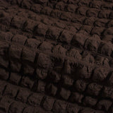 Square-Neck One-Shoulder Flared Sleeve Dress