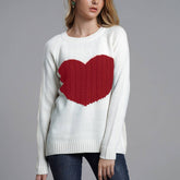 Valentines Day Pullover Crew-Neck Love Sweater