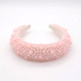 Woman Fashion Handmade Pearl Hair Hoop_Cwaha0354