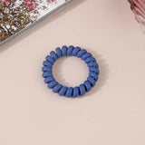 Cwaha1379_Simple Frosted Phone Cord Hair Tie
