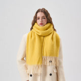 32 WOOL BLEND COLORBLOCK SCARF SOFT WINTER STYL_CWASC2368