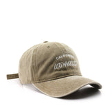 Vintage Baseball Cap, Embroidered Letter Desig Cwah1289