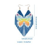 Trendy Exquisite Waterfall Tassel Butterfly Earrings_Cwaje16