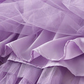 SWEET RUFFLE TULLE A LINE FLARED PUFF SKIRT_CWBMS0376