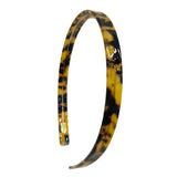 SIMPLE 1CM NARROW ACETATE HAIRBAND HAIRPIN_CWAHA4340