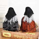 SCARY WITCH BROOMSTICK HALLOWEEN TREE TOPPER_CWMM9863