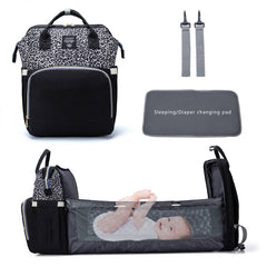 NEW PORTABLE FOLDING CRIB MOMMY BAG_CWAB2229