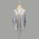 SOLID COLOR LACE SCARF SOFT SHAWL FOR WOMEN_CWMM1995