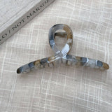 ELEGANT MARBLE HAIR CLAW GRADIENT PATTERN CLIP_CWAHA2372