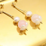 NEW DESIGN LONG FOREST PEARL EARRINGS FOR WOMEN_CWAJE3799