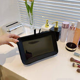 NEW SOLID COLOR SIMPLE TRANSPARENT COSMETIC BAG_CWAB4497