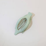 Glossy Matte Oval Hair Clip-Large Duckbill Style_Cwaha07479