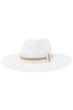 CASUAL SUMMER BANDING PANAMA HAT_CWAH102