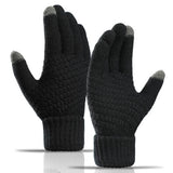 Unisex Touchscreen Gloves Soft Knit Winter Style_Cwag0022