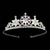 BEAUTIFUL SNOWFLAKE PARTY WEDDING CRYSTAL TIARAS_CWMM2021