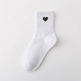 Women'S Fashion Heart Cotton Middle Socks_Cwms1416