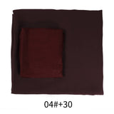 Two-Piece Chiffon Shawl And Headscarf_Cwasc2424