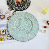 CREATIVE COLORFUL SHELL ROUND PAD INSULATION PAD_CWMM4487