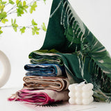 SOFT SCARF ELEGANT PRINT TASSEL WRAP FOR WOMEN_CWASC0918