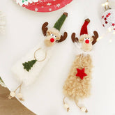 INS STYLE PLUSH REINDEER CHRISTMAS ORNAMENT_CWAJE05405