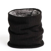 SOLID COLOR PLUS VELVET ELASTIC WARM NECK GAITER_CWASC1023