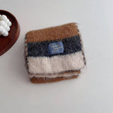 RAINBOW STRIPE KNIT SCARF FOR KIDS WINTER SCARF_CWASC2109