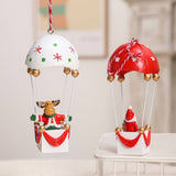 Parachute Santa Reindeer Snowman Ornaments_Cwmm9962