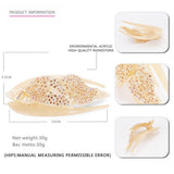 ACRYLIC TOP CLIP HEAD ORNAMENT RHINESTONE HAIRPIN_CWAHA4236