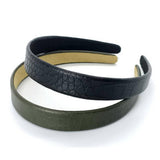 ELEGANT CROC PATTERN FAUX LEATHER HEADBAND_CWAHA6335