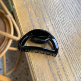 Cwaha4553_Butterfly Buckle 7Cm Hollow Semicircle Hairpin