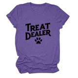 STYLISH CREW NECK SHORT SLEEVE TEE FOR WOMEN_CWDSD8365