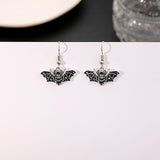 DARK HALLOWEEN FUNNY CREATIVE BAT EARRINGS_CWAJE1842