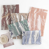 MARBLE STRIPE SCARF SOFT WINTER WRAP_CWASC0440