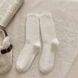 SOLID COLOR WARM THICK FLEECE SOCKS_CWMS0963