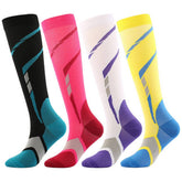 COLORFUL SPORTS LONG COMPRESSION SOCKS_CWMS0320